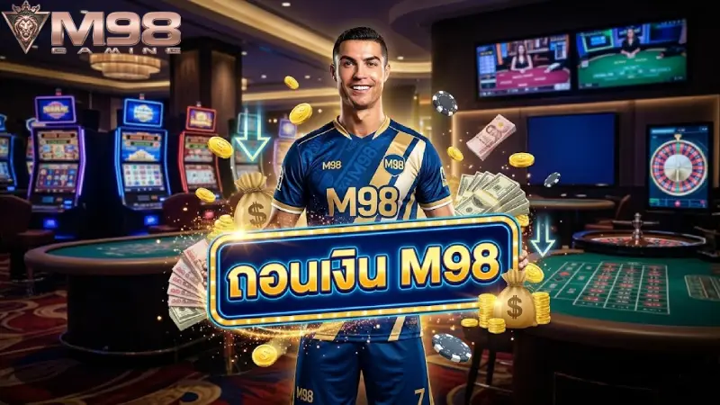 ถอนเงิน M98 ระบบออโต้ จ่ายจริง จ่ายไว มั่นใจได้ทุกยอดถอน 100% ใน 30 วินาที